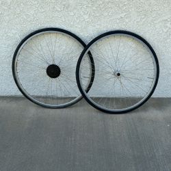 27 1 1/4 NEW Vintage Bicycle Wheels