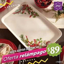 Charola Navideña Princess House 