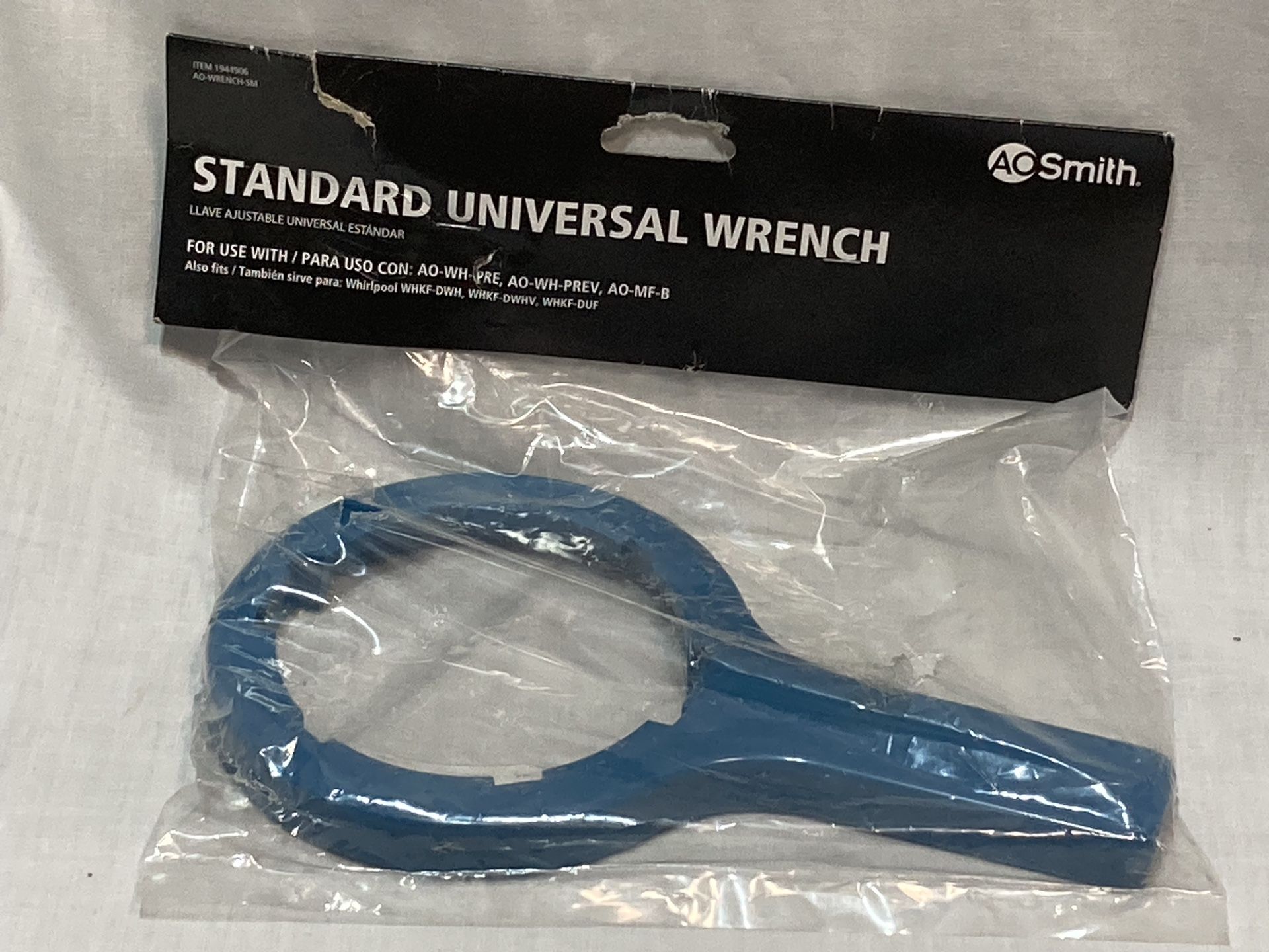 New AO SMITH STANDARD UNIVERSAL WRENCH