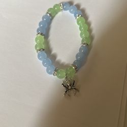 Spiderman Green And Blue Bracelet 