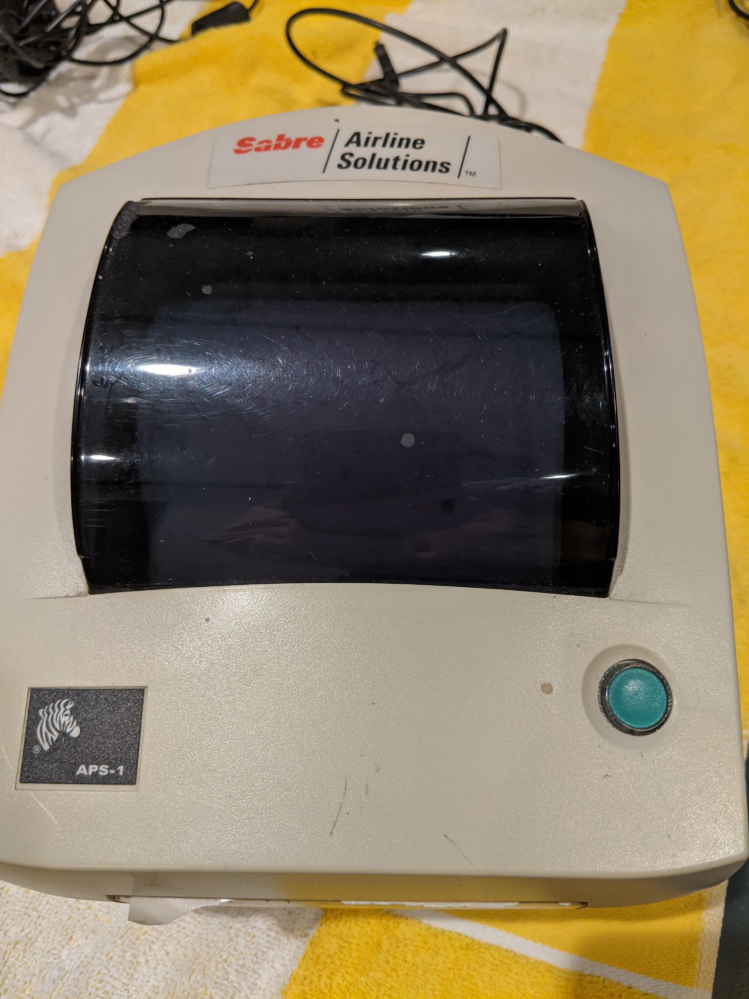 Zebra APS-1 LP2844-2 thermal label printer