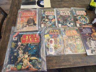 Vintage star wars comics lot
