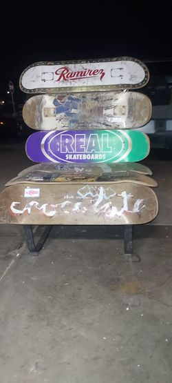 Skateboard Deck Chair 