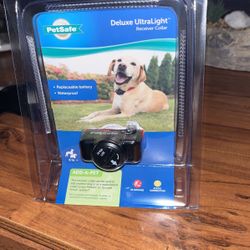 deluxe ultralight receiver collar with Replacement Batteries 