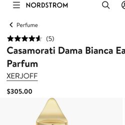 BNIB Xerjoff Casamorati Dama Bianca 3.4oz/100ml