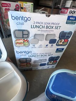 Bentgo Chill Max 2-Pack Leak-Proof Lunch Boxes w