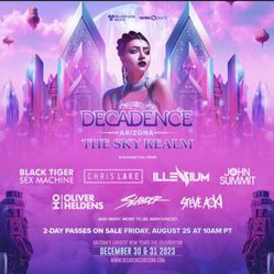 Searching For NYE decadence Tickets 