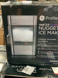 GE Profile - Opal 2.0 Ultra Nugget Ice Maker  and Scale Inhibiting Filter - Stainless Steel #966