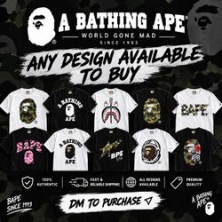 Bape t-shirts