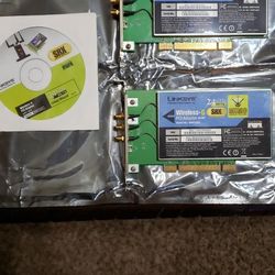 2. Linksys Wireless 802.ll b/g PCI Adapters