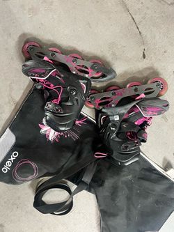 Oxelo Inline Skates with Carry Bag multi size