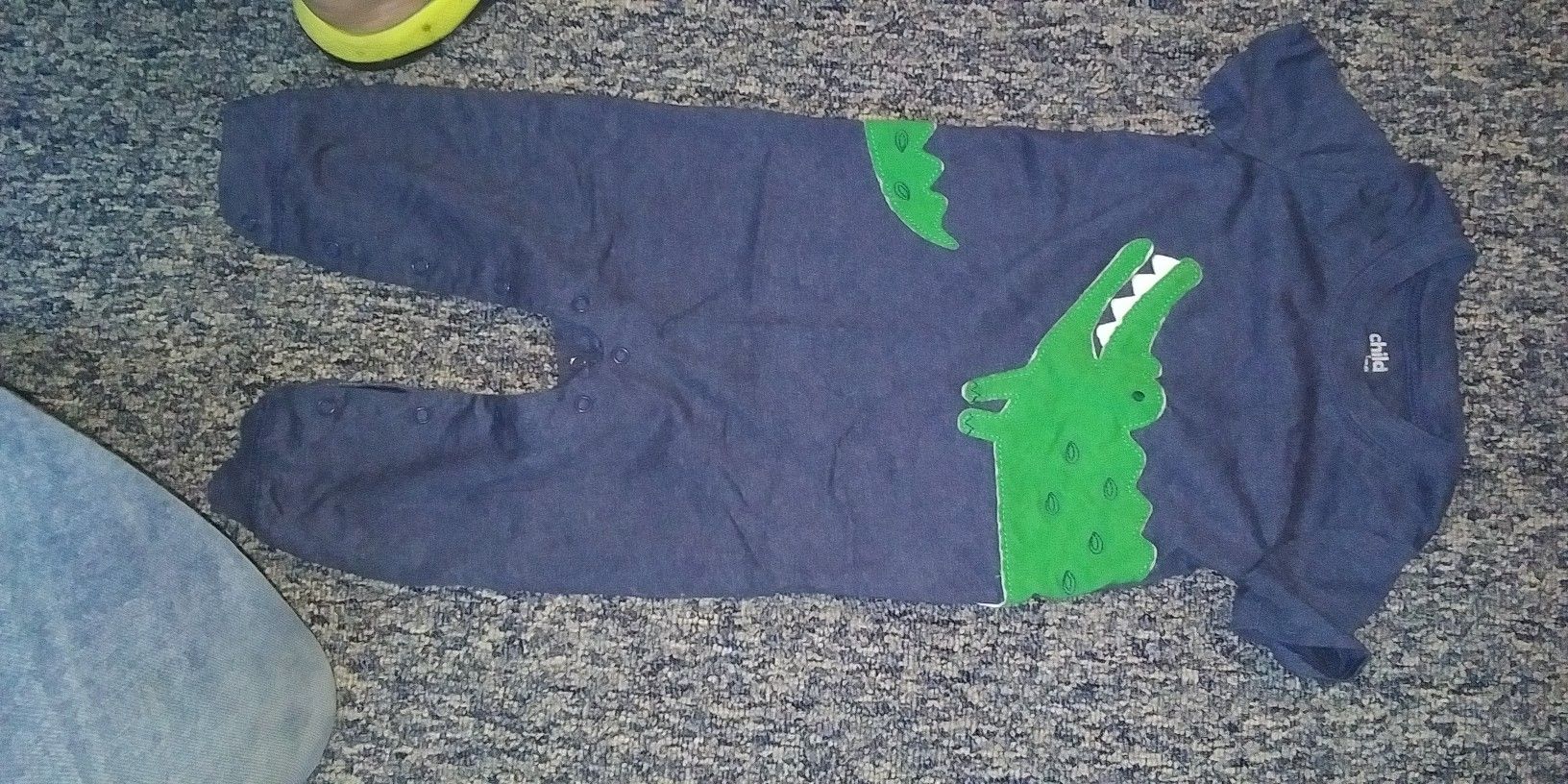 Alligator Baby Outfit