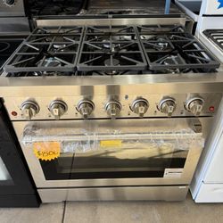 New 36 Inch Gas Stove 