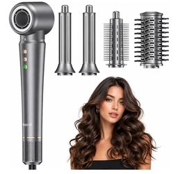 Hot Air Styler Wrap, Multi Hair Styler Dryer Brush