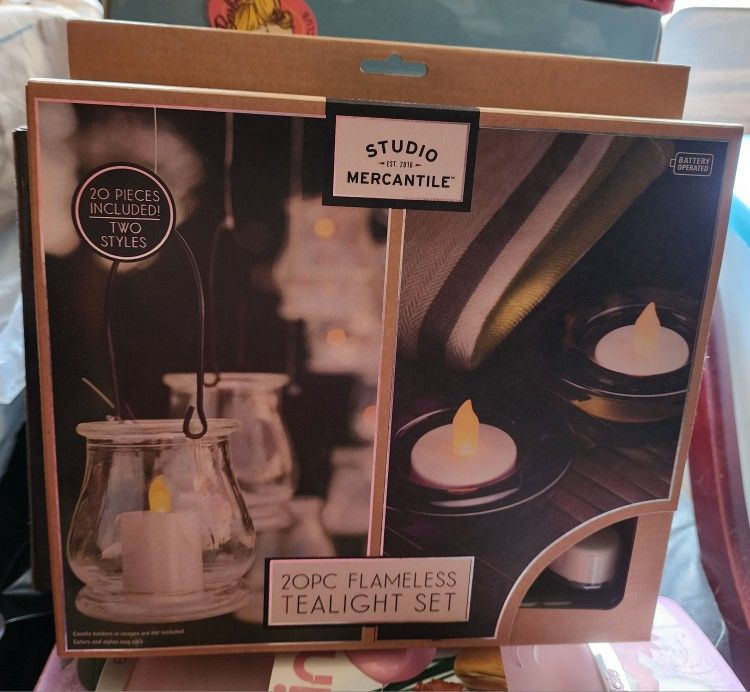 Studio Mercantile Flameless Tea Lights
