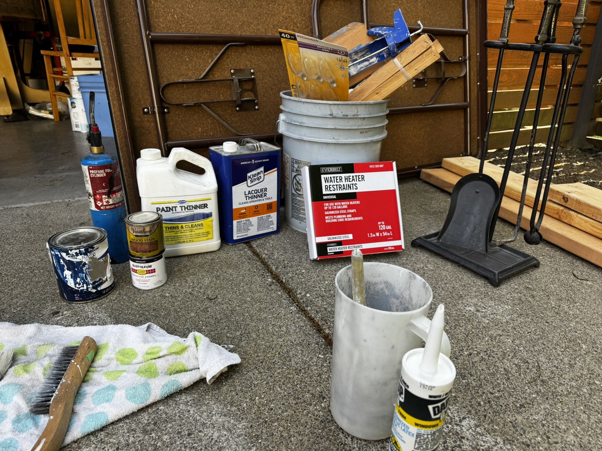 Free Paint, Lumber And Building Materials