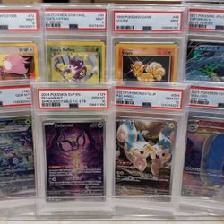 Pokemon PSA Slabs