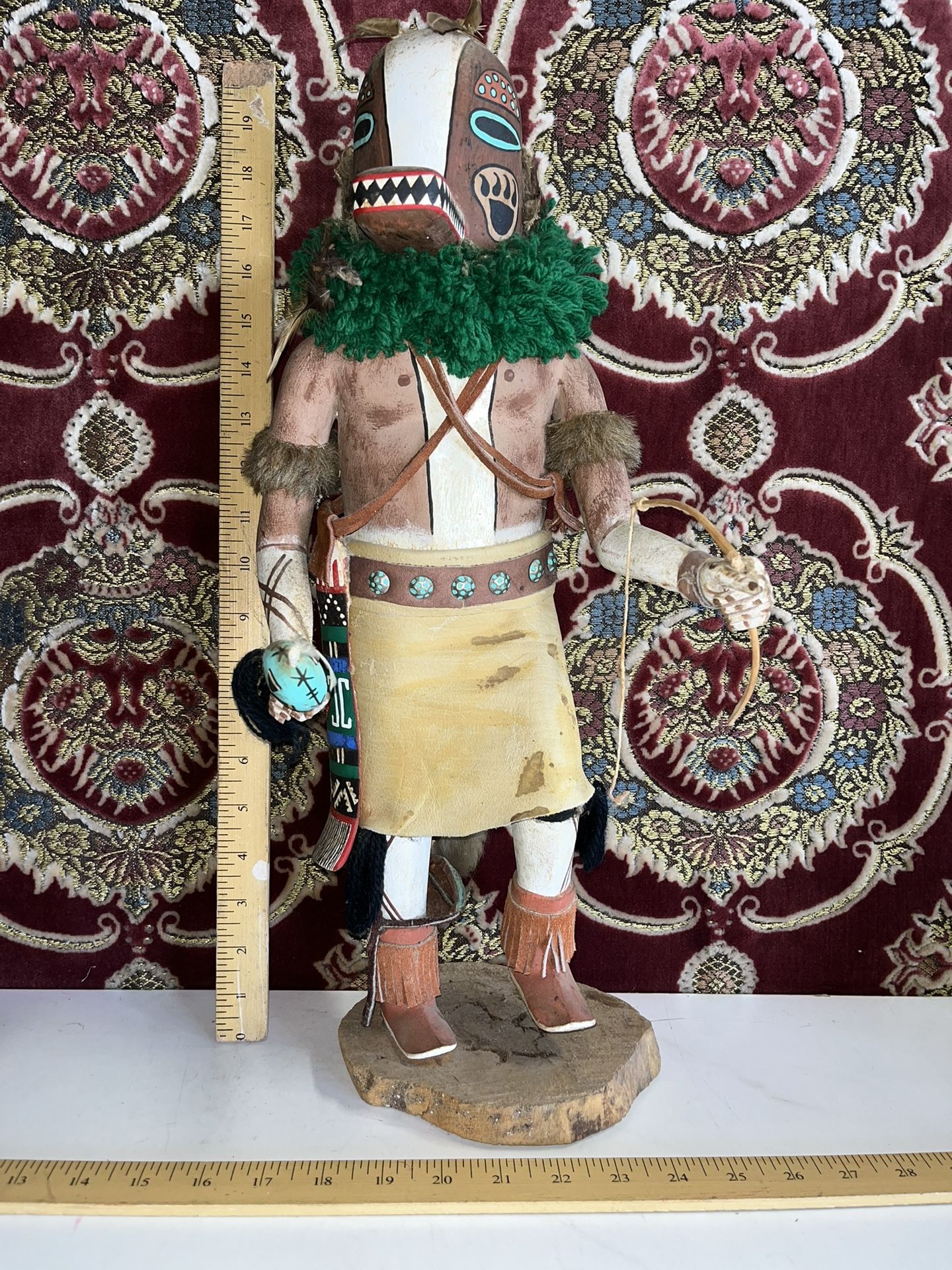Kachina Doll Signed James Lee Fraijo