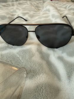 QUAY POLARIZED UNISEX SUNGLASSES HIGH KEY 126 BLACK