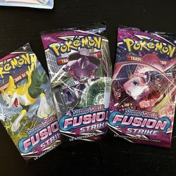 Pokémon Fusion Strike Booster Packs