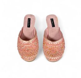 NWT Charlotte Russe, pink ballerina slip on women’s size 6 flats