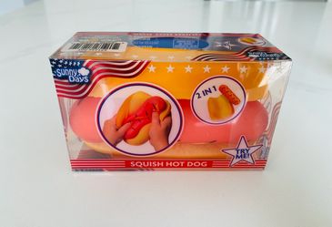 Squish hot dog