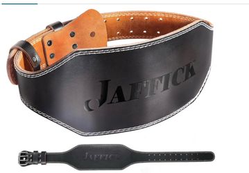 Jaffick Leather Weightlifting Belt