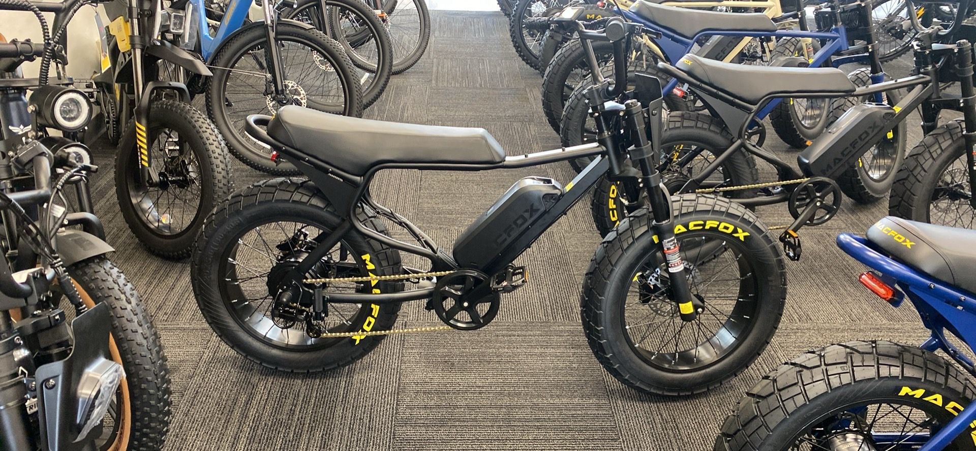 MacFox X7 Low Frame Electric Bike 48V