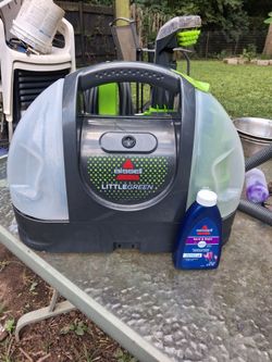 Bissell shampoo cleaner works great cash only