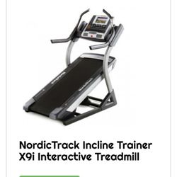 Incline Treadmill X9i