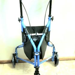 Lumex 3 Wheel Cruiser Set N Go Adjustable Rollator Walker 