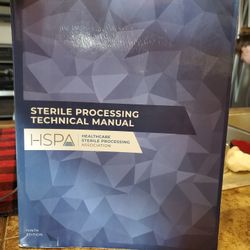 Sterile Processing Technical Manual