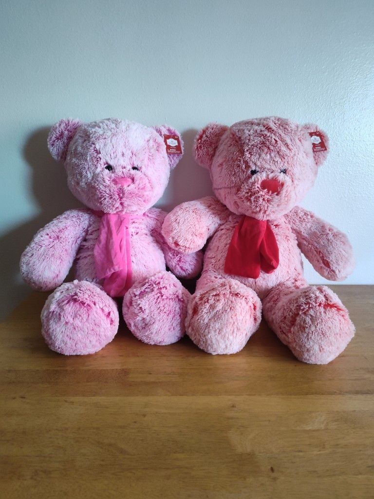 Two Big Beautiful Teddy Bears
