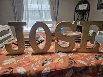 Sign Letter "JOSE"