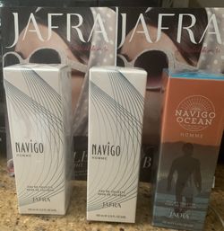Jafra perfumes Navigo para hombre