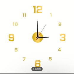 Sticker Wall Clock 
