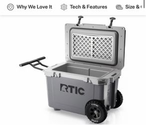 RTIC COOLER 52 QT