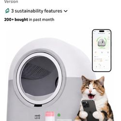 Self cleaning automatic cat litter box large capacity brand new in box