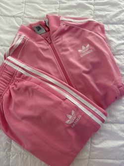 Pink Adidas Track Suit