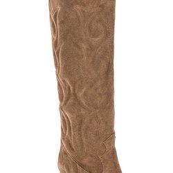 New Jeffrey Campbell Amigos Lo Boot in Taupe Suede