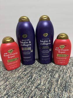 OGX hair shampoo/conditioner bundle
