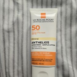 La Roche-Posay Anthelios Body & Face Mineral Sunscreen SPF 50 3oz 90 ml 90% full