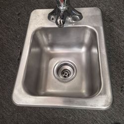 stainless steel sink?