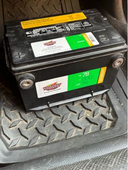 Group 78 battery