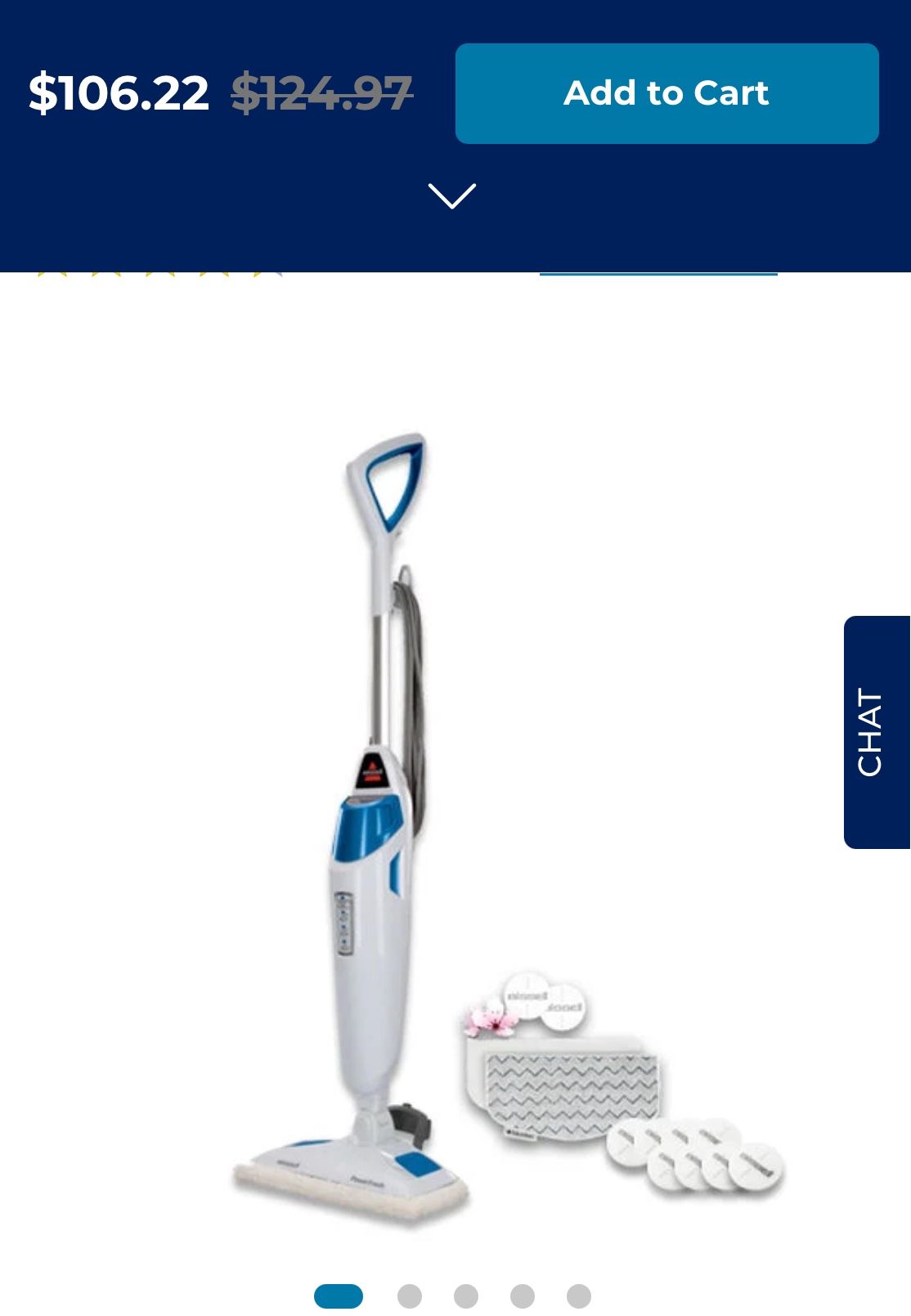 Brand New Bissell Powerfresh Steam Mop