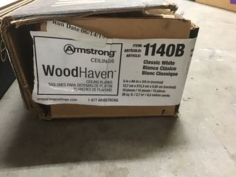 Armstrong ceiling planks