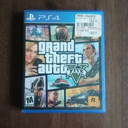 Grand Theft Auto V PS4