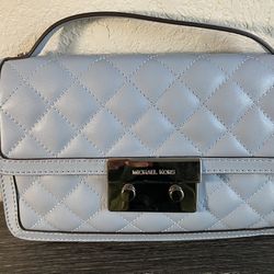 Michael Kors Quilted Leather Sloan Small Messenger Crossbody Bag