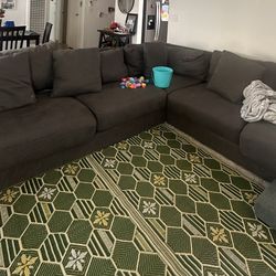 $200OBO Grey Sectional Couch
