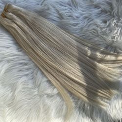 White Hair Extensions